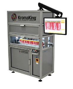 KromaKing DecoScan Fully Automated Entire Label Color Decoration Inspection System