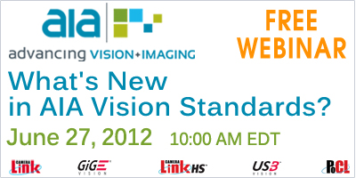 New AIA Webinar - What's New in AIA Vision Standards?