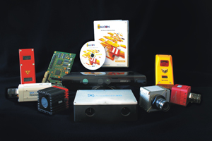 MVTec's HALCON 11 provides interfaces to various 3D sensors