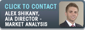 Contact Alex Shikany, AIA Director - Market Analysis
